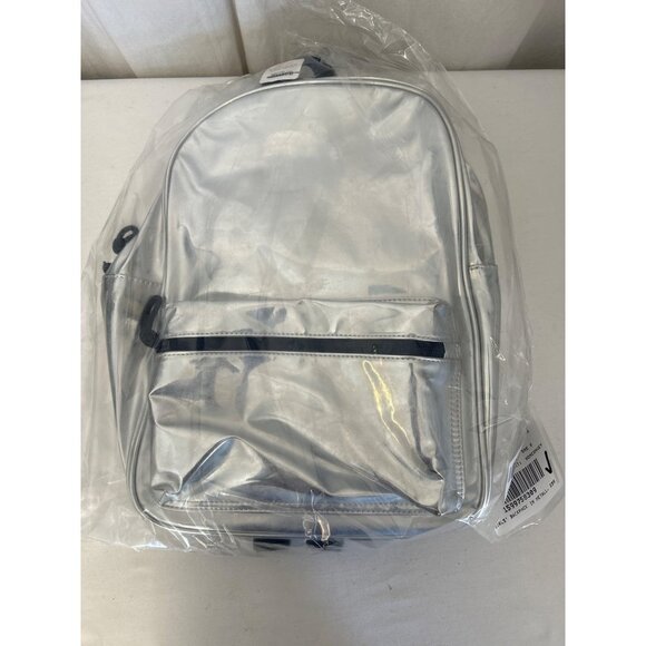 Crewcuts Other - J Crew BS640 Girls' backpack in metallic fabric